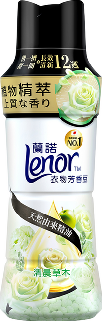 Lenor 蘭諾 衣物芳香豆 清晨草木, 450ml, 1瓶