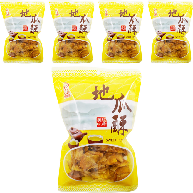 品味食族 地瓜酥, 160g, 5包
