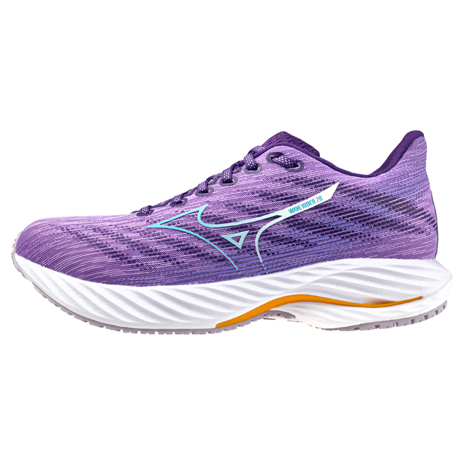Mizuno 美津濃 女款 WAVE RIDER28 4E寬楦 慢跑鞋 J1GD240673