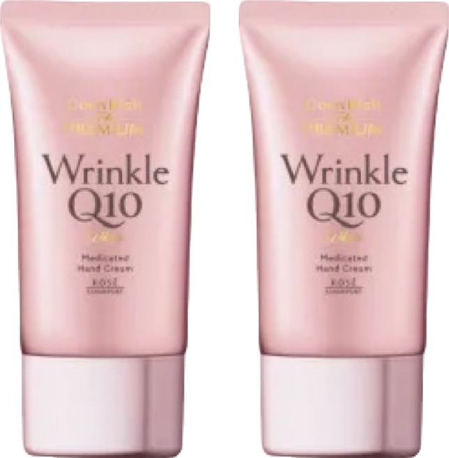 KOSE 高絲 CoenRich Q10 活齡 極緻抗皺美白護手霜, 60g, 2條