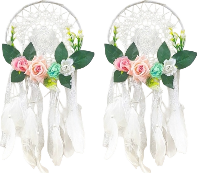 NASKAPI 捕夢網LED裝飾燈 花卉款