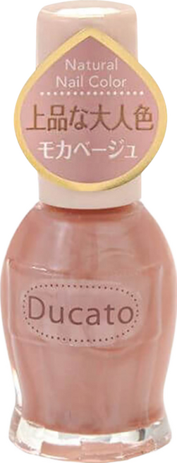 Ducato 自然潤澤指甲油, 15 摩卡米, 11ml, 1瓶