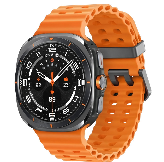 SAMSUNG 三星 Galaxy Watch Ultra 2025 LTE 47mm智慧手錶(L705F), 47mm, 鈦霧灰, GPS + Cellular