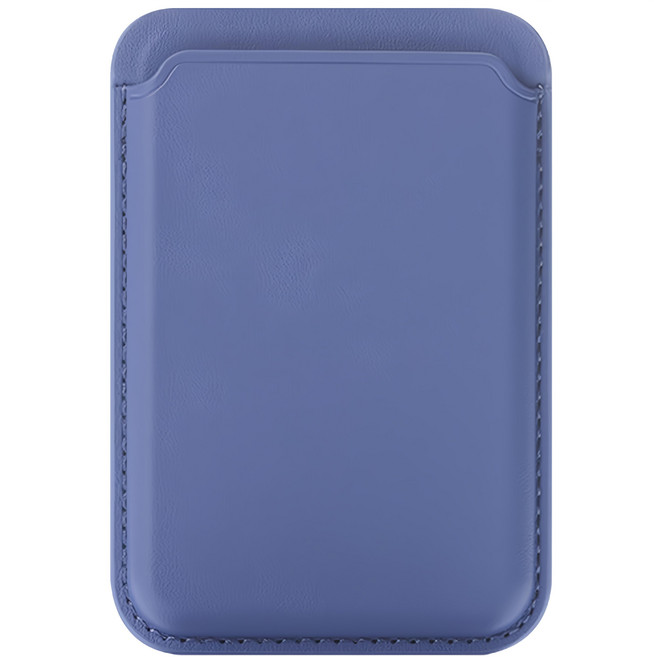 Sinjimoru 磁力強化 MagSafe M-Bica 皮革卡夾, 熏衣草, 1個