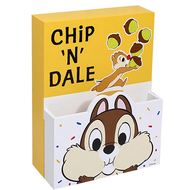 U-House 樺新 奇奇蒂蒂鑰匙櫃 26.9 x 20 x 9cm, 黃色 + 白色, 1個