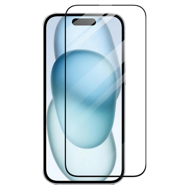 TOTU 拓途 犀牛家族 iPhone 15 Pro Max 鋼化玻璃保護貼 南玻高鋁鋼化玻璃+2.5D 厚度0.23mm, 1個