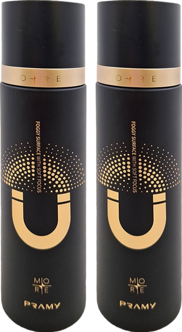 PRAMY 柏瑞美 磁吸定妝噴霧 柔焦霧面 (無酒精版), 100ml, 2瓶