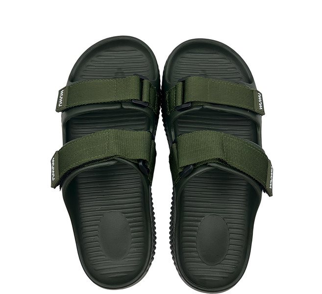 WUWU 荒野雙帶室外拖 MA071, 265mm, 綠色