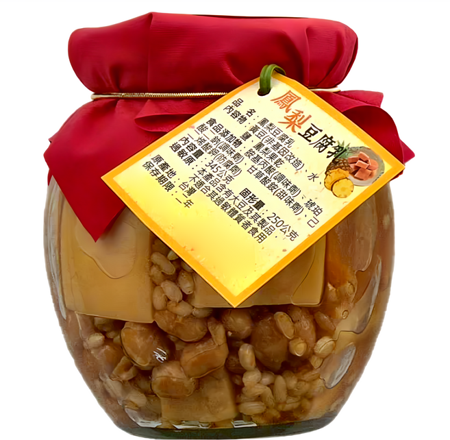 埔里鎮農會 鳳梨豆腐乳 固形量250g, 345g, 1罐