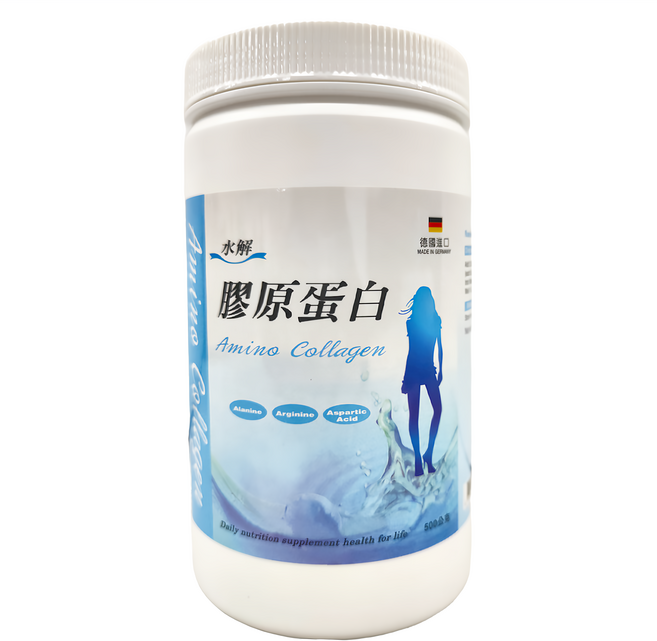德國進口水解膠原蛋白, 500g, 1瓶