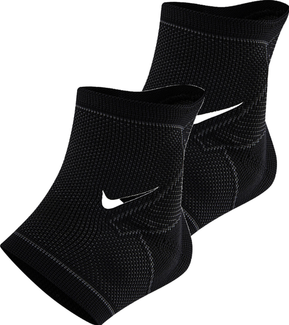 NIKE 耐吉 Pro Knitted系列 護踝, 黑色, 2個