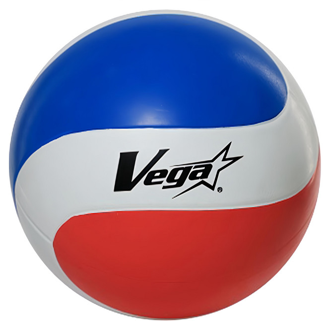 台灣 Vega 軟式橡膠排球 藍色 + 白色 + 紅色, OVR-508, 1顆