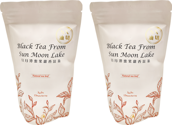 Eii 回回甘製茶 日月潭蜜果甜香紅茶, 3g, 15包, 2袋