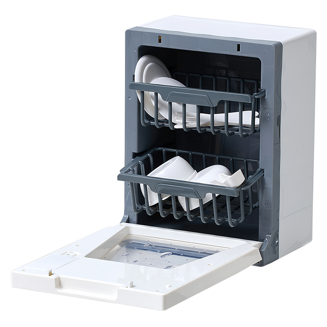 KiKimmy 仿真小家電 聲光玩具洗碗機 適用年齡: 三歲以上 塑料材質, 1盒