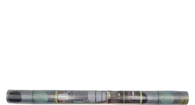 半島良品 抗UV防曬靜電貼窗貼, 時尚圓點