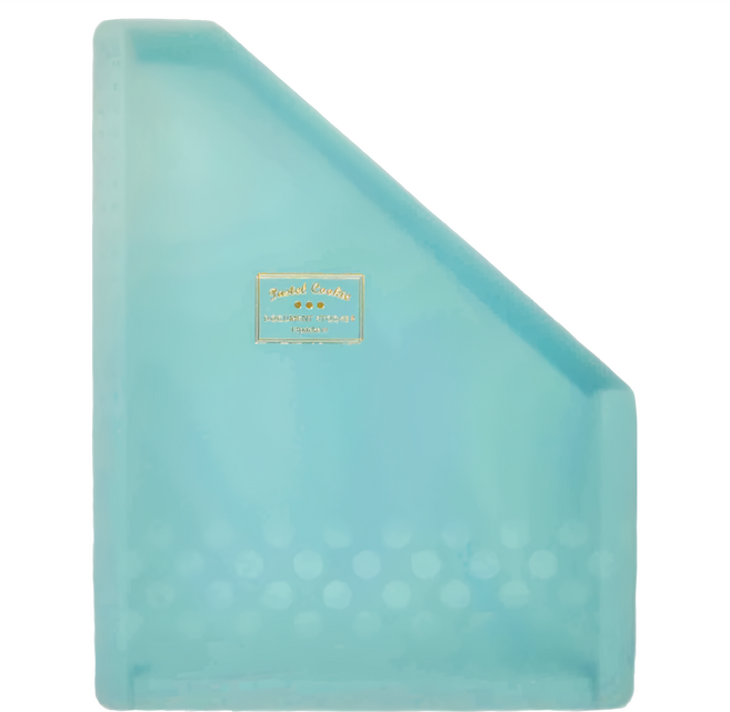 KOKUYO 國譽 Pastel Cookie桌上型直式風琴夾 13層 A4 32 x 25.5 x 2cm, 藍色, 1個