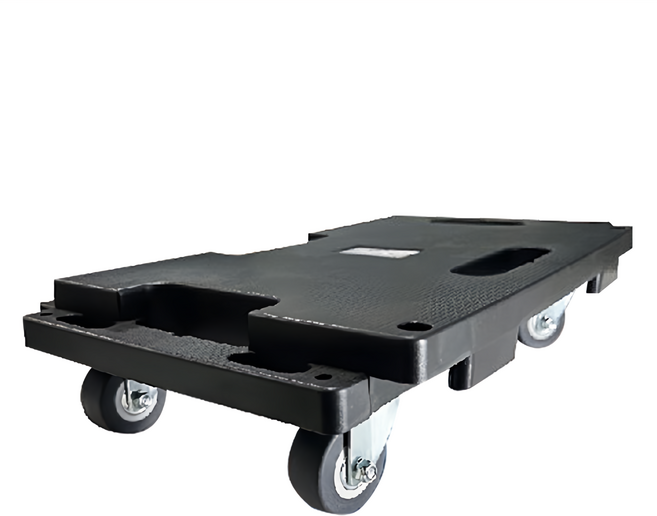 高載重拼接平板車 勾勾樂組合式平板車 載重200kg, 黑色, 1個