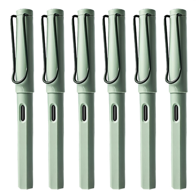 g434鋼筆, 6支, 莫蘭迪綠, 0.38mm