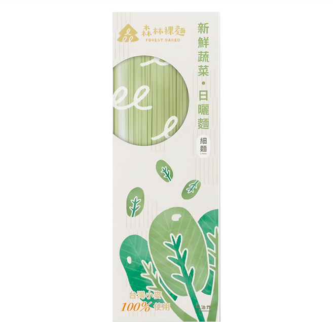 FOREST NOODLES 森林麵食 森林裸麵 新鮮蔬菜口味, 400g, 1盒