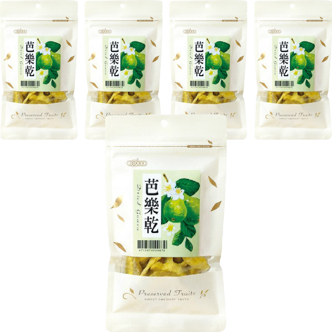 惠香 芭樂乾, 100g, 5包