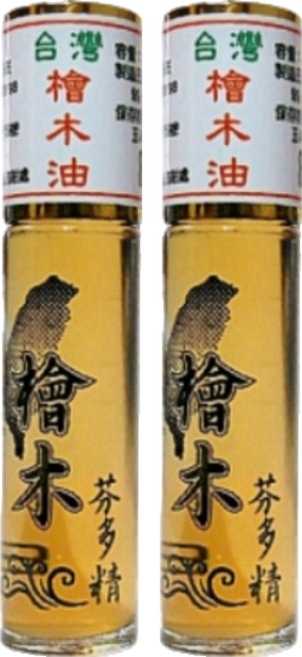 名品農產行 台灣檜木小精油, 10ml, 2瓶, 檜木