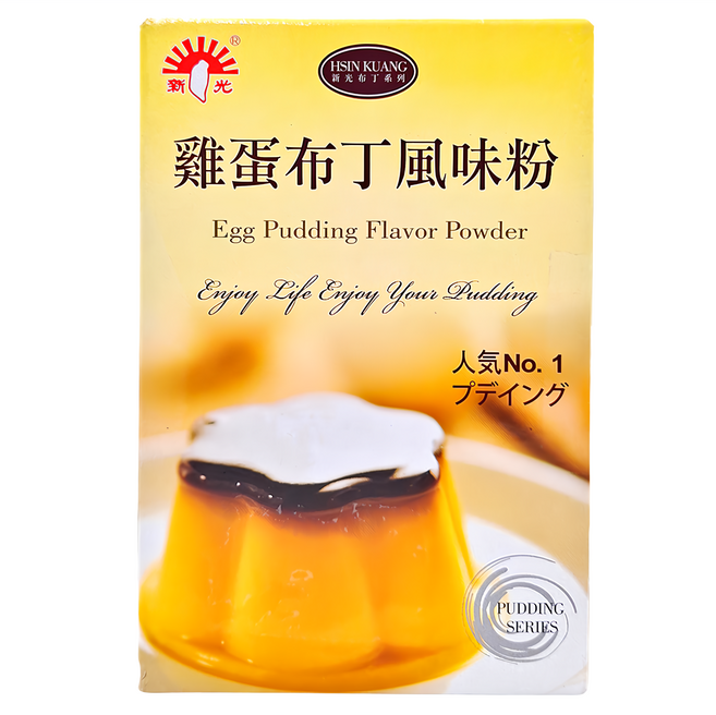 新光洋菜 雞蛋布丁粉, 100g, 1盒