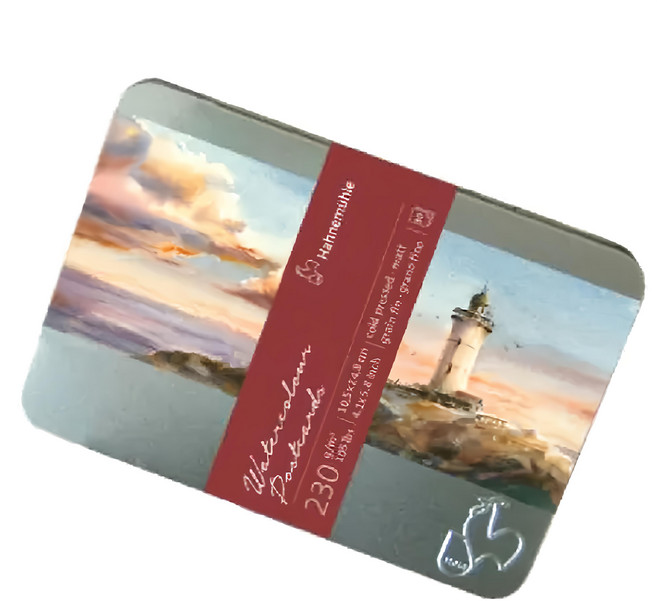 Hahnemuhle 水彩明信片 230GSM 10.5 x 14.8cm, 1個