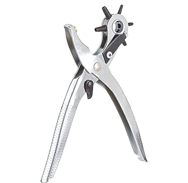 川武 皮質打孔鉗 刀管碳鋼 台灣產, 1個