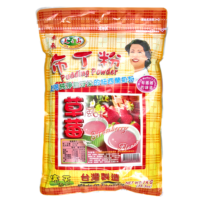 東承 天之山 草莓布丁粉, 1kg, 1包