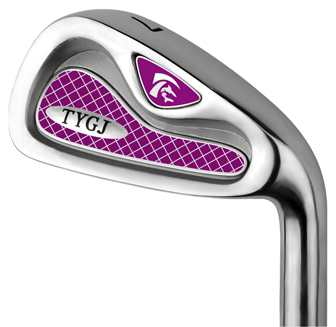 TTYGJ 高爾夫 女用 練習桿 碳纖維桿身 7號鐵桿, R, 7號