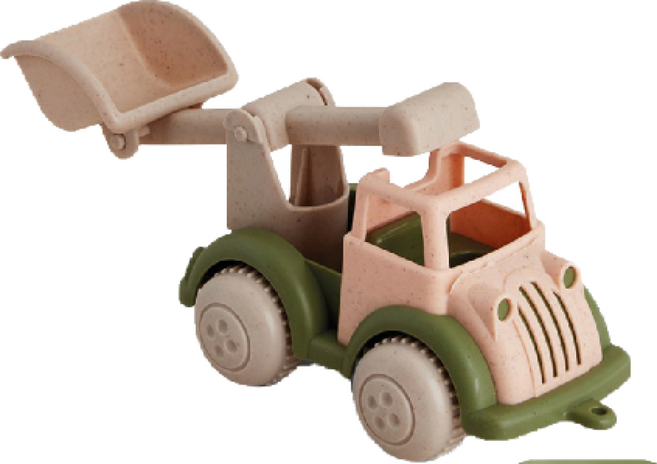 VIKINGTOYS 維京玩具 怪手挖土車, 莫蘭迪色系, 1個, 1入
