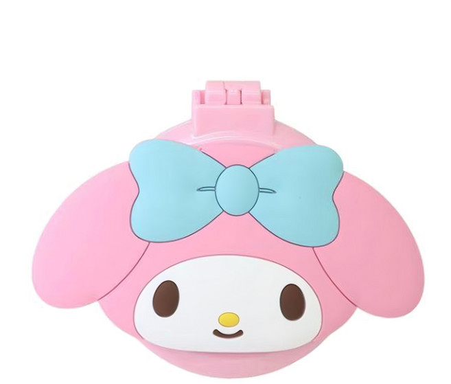 MY MELODY 美樂蒂 大臉折疊鏡梳, 1個