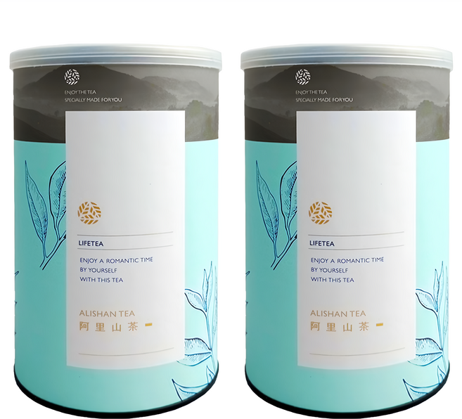 龍源茶品 鑫龍源 阿里山花香韻美烏龍, 150g, 2罐, 1組