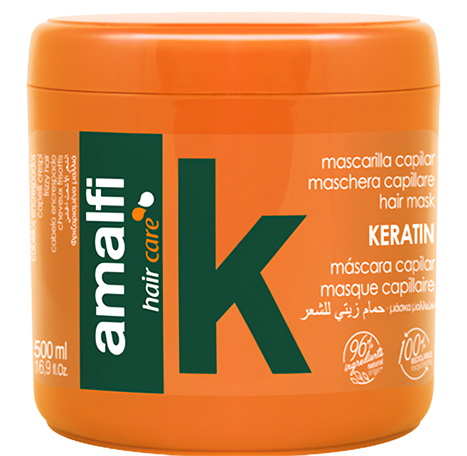 amalfi KERATIN角蛋白深層護髮膜, 500ml, 1罐