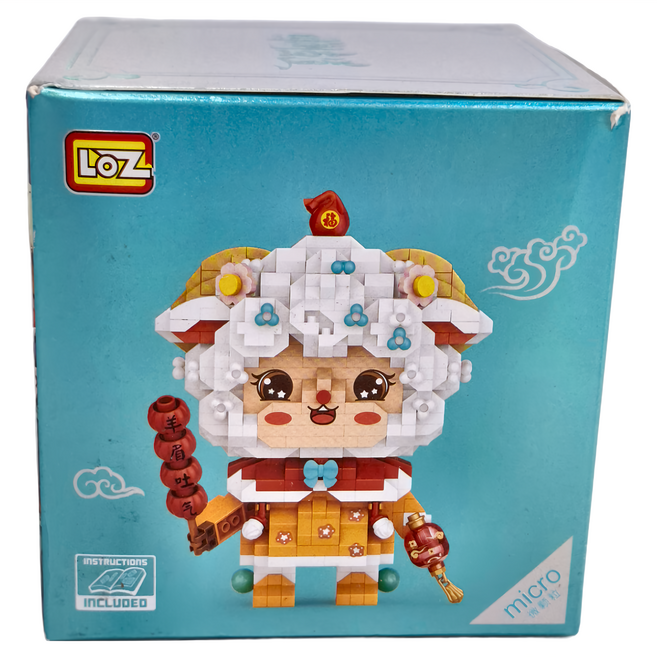 LoZ 微型迷你積木 LOZ8926, 羊眉吐氣, 1盒