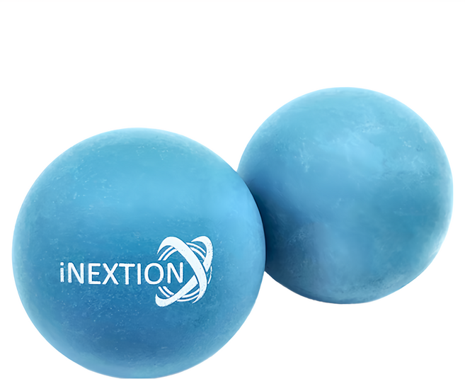 iNEXTION Therapy Balls 筋膜按摩療癒球 Set 2, 淺藍色, 1組