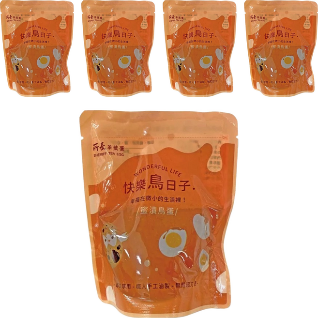 所長茶葉蛋 蜜漬鳥蛋, 140g, 5包