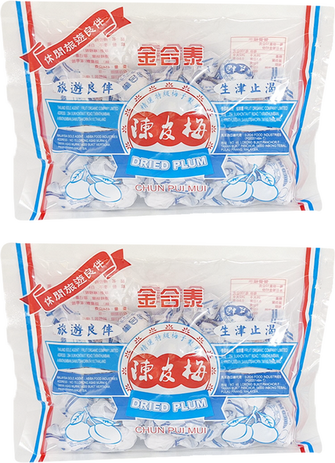 金合泰 陳皮梅, 300g, 2袋