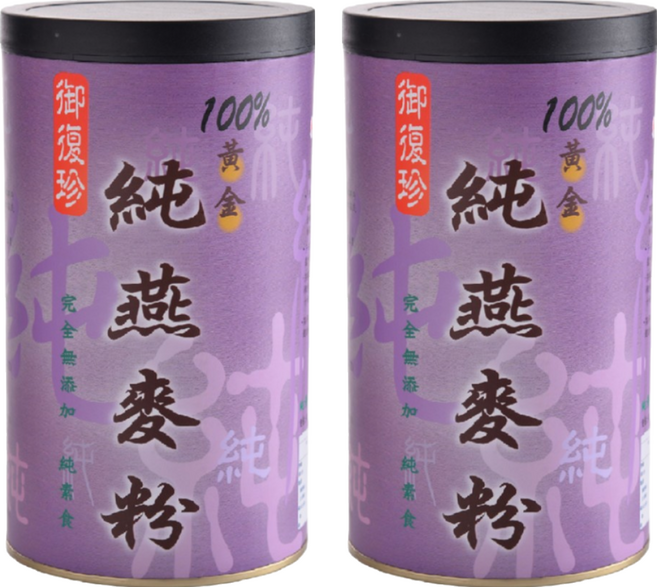 御復珍 純燕麥粉, 400g, 2罐