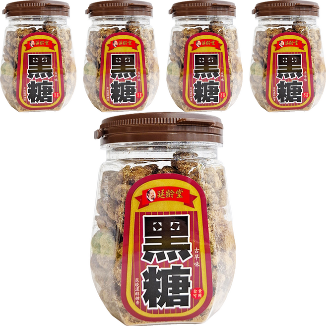 恩澤食品 黑糖, 170g, 5罐, 1罐