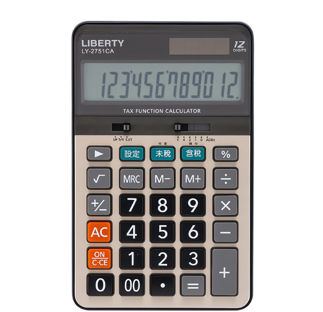 liberty 利百代 計算機ly-2751ca 金, 1個
