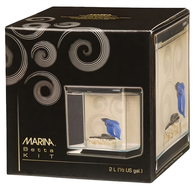 HAGEN MARINA 鬥魚套缸, 禪意 透明色, 1個