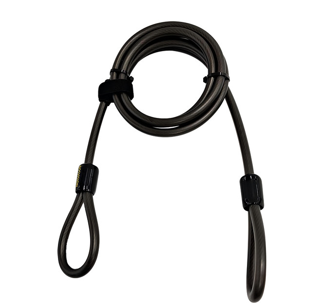 BOSVISION 博士威 雙迴圈抗剪防盜鋼索 BV-8980C2 (210公分) 直徑10mm, 1條