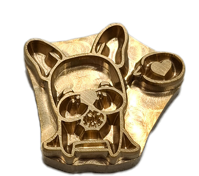 Betty's 焙蒂絲 烙印模 RP1432 3 x 3cm, 愛心法鬥, 1個