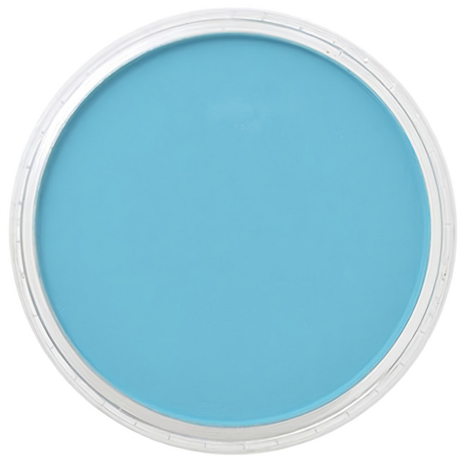 PANPASTEL 軟質藝術家盤粉彩餅 62mm 580.5土耳其藍綠 9ml, 1色, 1個
