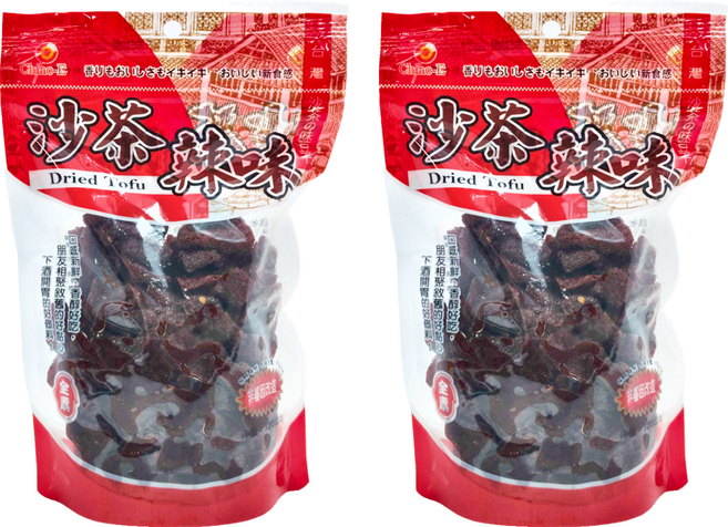 Chiao-E 巧益 沙茶辣味豆干, 2包, 320g