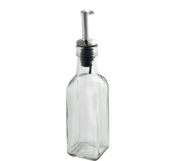 SALUS 佐藤金屬 玻璃油醋瓶 S, 150ml, 1個