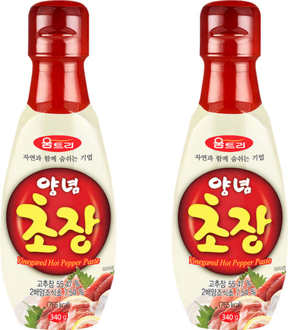 WOOM CHEF 韓式萬用辣醋醬 Vinegar Hot Pepper Paste, 340g, 2瓶