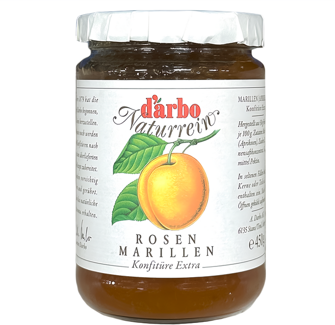 d'arbo 德寶 奧地利高品質果醬 杏桃, 450g, 1罐