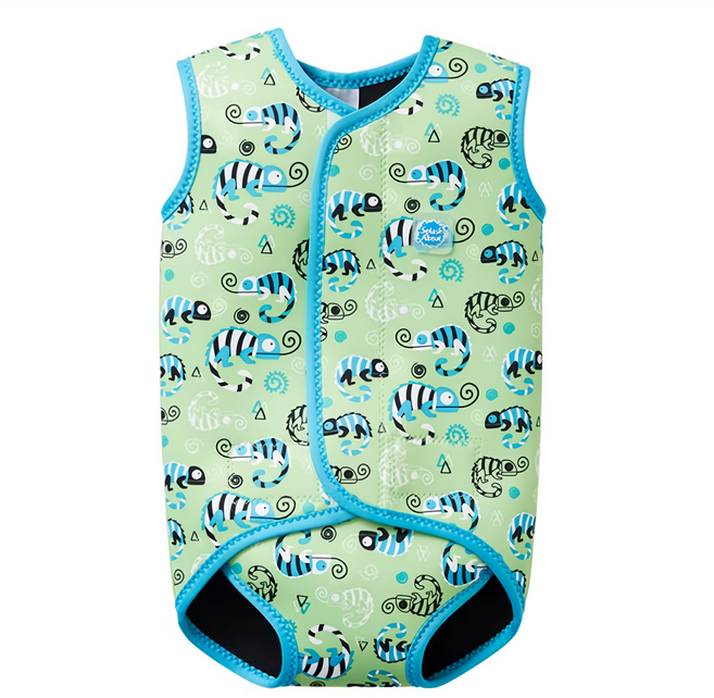 Splash About BabyWrap 包裹式保暖泳衣 - 國王變色龍 2.5MM厚度
